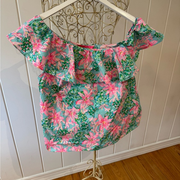 Lilly Pulitzer - one shoulder Zeldie - Picture 1 of 2